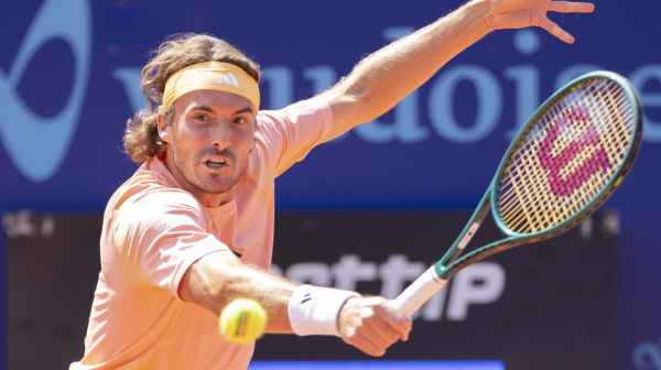 Cicipas u polufinalu VIDEO