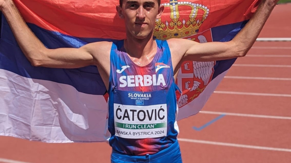 Aldin Ćatović juniorski šampion Evrope na 3.000 metara