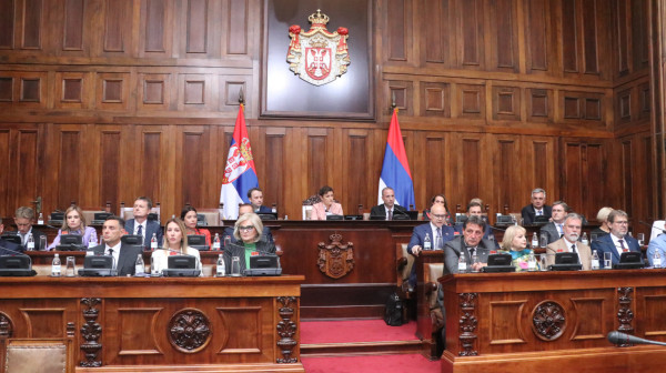 Danas vanredna sednica Skupštine Srbije