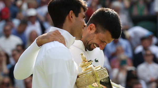 Đoković o tuširanju sa Alkarasom: "Nećemo zajedno" VIDEO