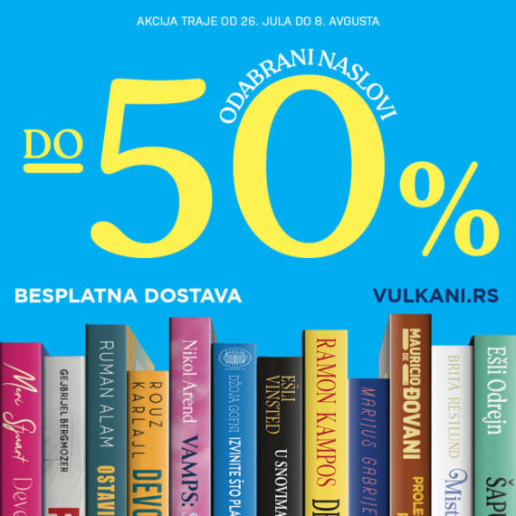 Hitovi Vulkan izdavaštva za nezaboravno leto – 30%, 40%, 50% popusta