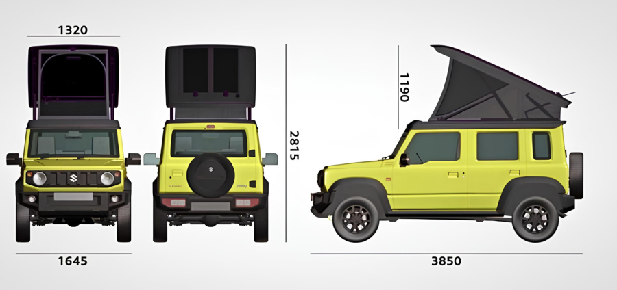 Japanci preradili Suzuki Jimny u kamper FOTO