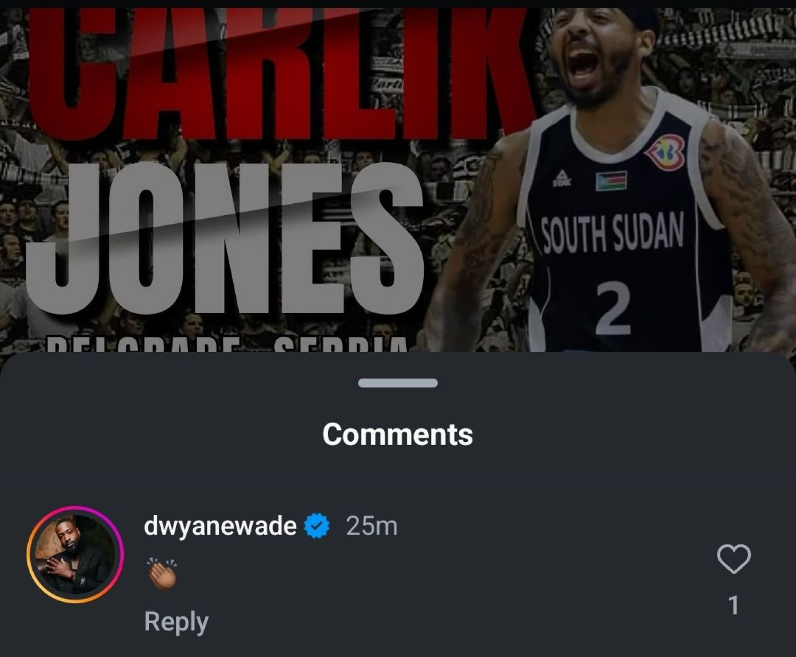 Dvejn Vejd se oglasio zbog Partizanovog pojačanja FOTO