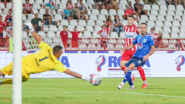 Zvezda gubila do 85. minuta, pa izvukla bod!