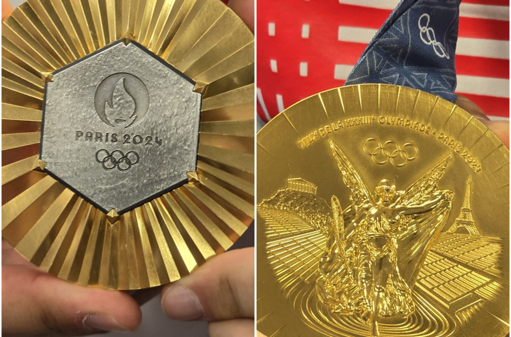 Ovako izgleda medalja koju su osvojili Mikec i Arunović FOTO