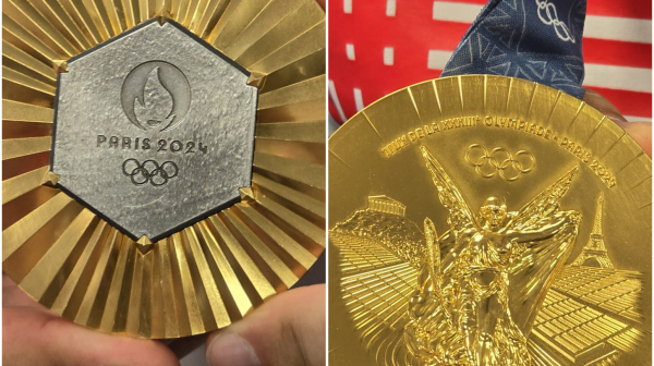 Ovako izgleda medalja koju su osvojili Mikec i Arunović FOTO