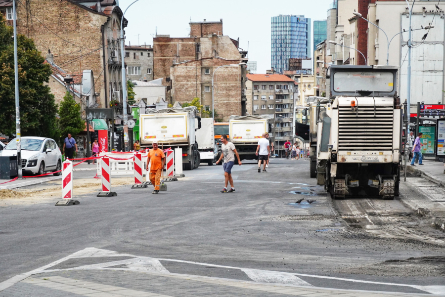 Velike promene u centru Beograda: Radi se punom parom FOTO