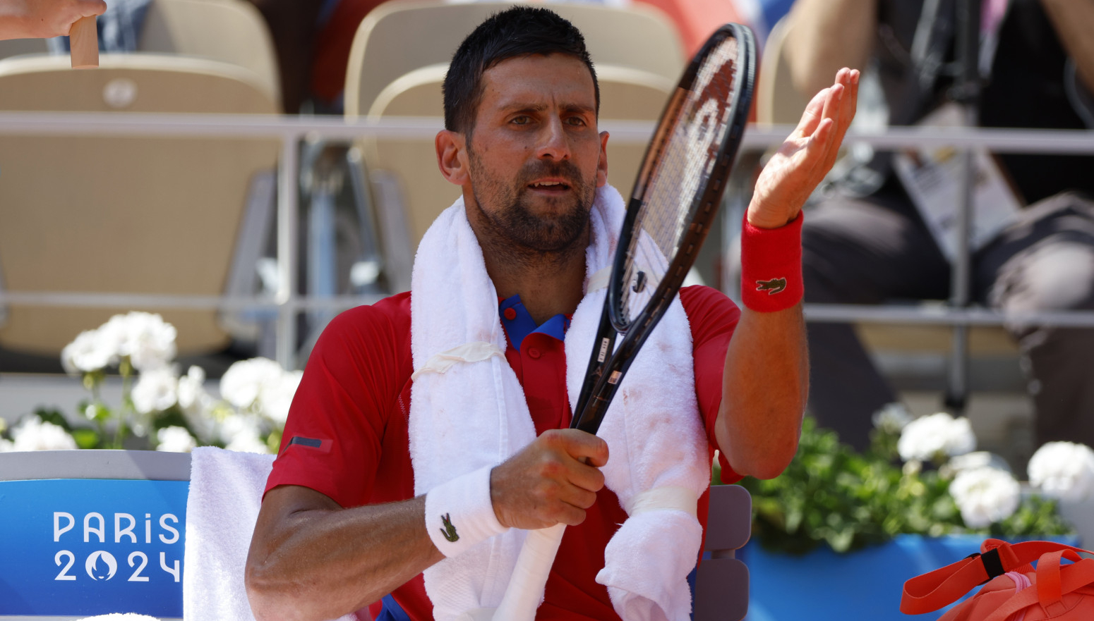 Sara i Anja u društvu Novaka: "Uzor!" FOTO