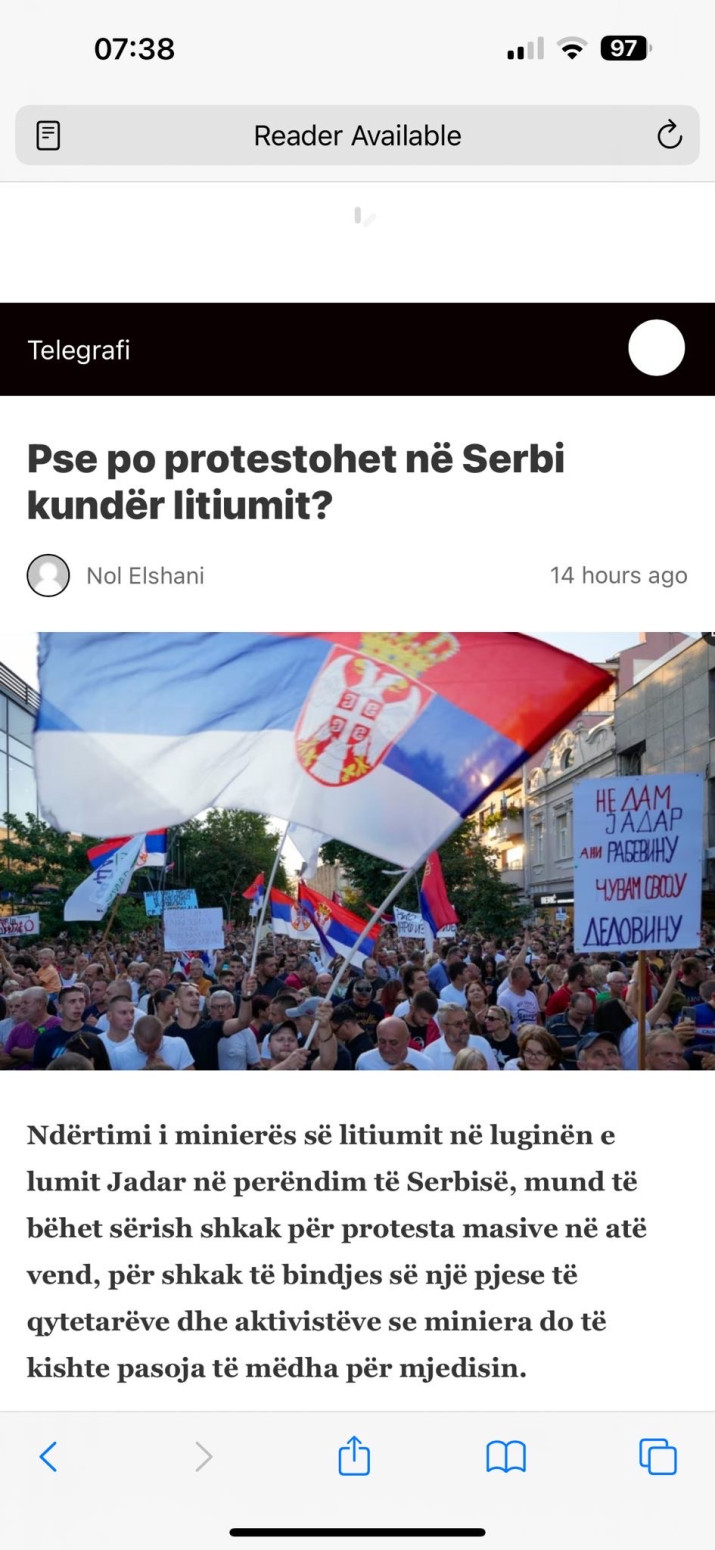 Vesti o protestima preplavile medije u Albaniji: Kurti želi da zaustavi razvoj Srbije FOTO/VIDEO