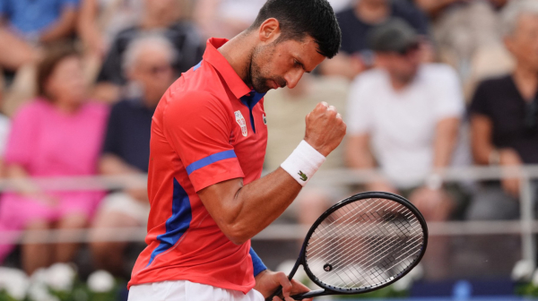 Ruši rekorde: Novak najstariji polufinalista OI