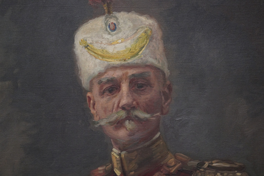 Portret kralja Petra I Karađorđevića izložen u Narodnom muzeju FOTO