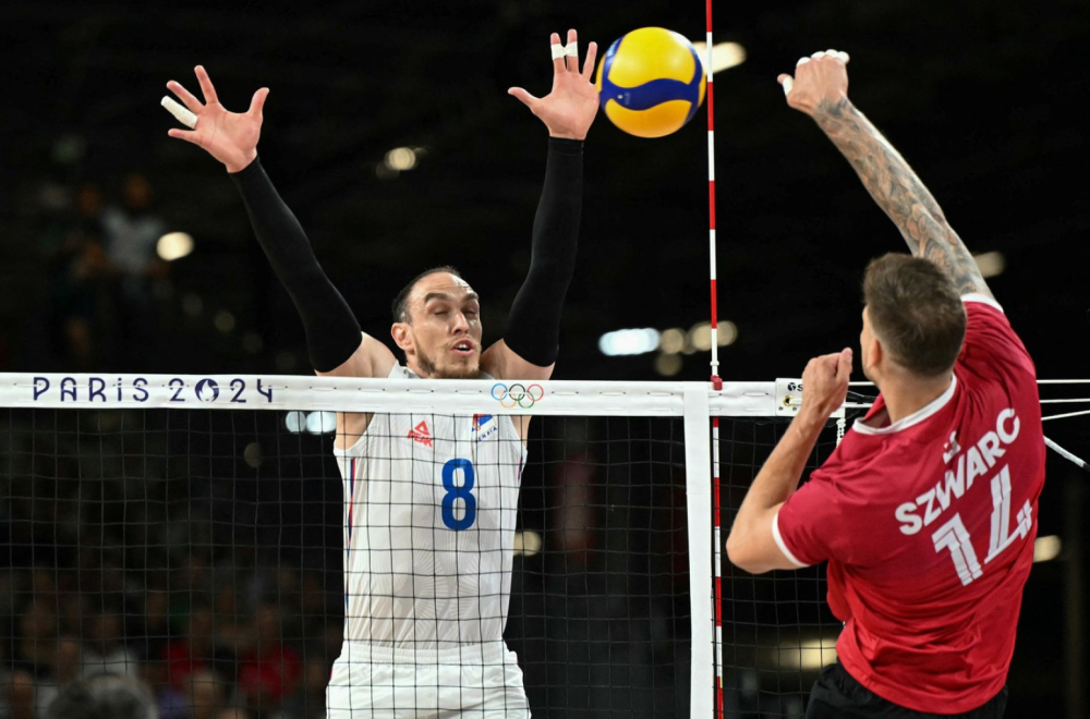 Odbojkaši od 0:2 do 3:2 za oproštaj od Pariza