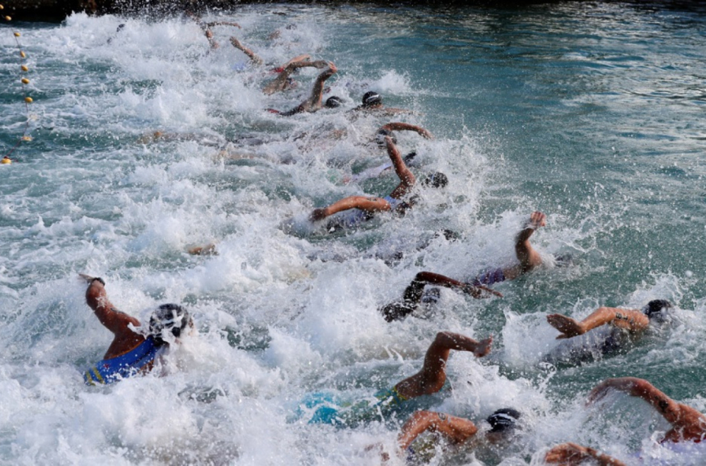 Trijatlonci opet nisu trenirali zbog loše vode u Seni