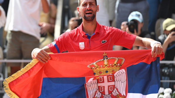 Đoković u suzama: "Bog je veliki, ovo je za Srbiju" VIDEO