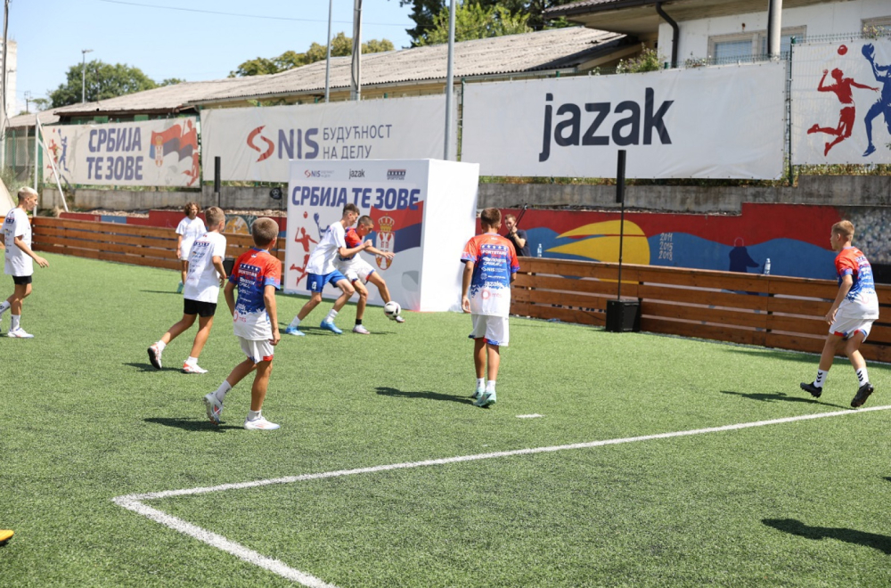 NIS tradicionalno uz sportski kamp Srbija te zove: Događaj okupio decu sa KiM, regiona i dijaspore