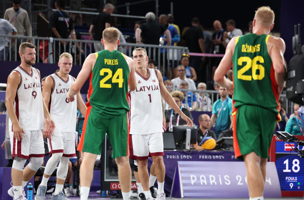 Letonija ostala bez medalje – "propast" basketaša u jednom danu
