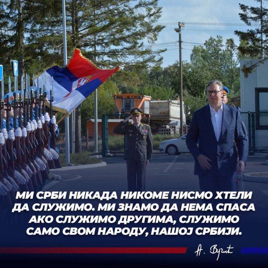 Mi, Srbi nikada nikome nismo hteli da služimo; Da li će već u subotu ova rečenica Vučića koštati glave?