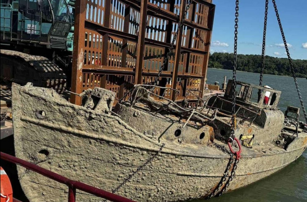 Izvlače se nacistički brodovi iz Dunava: Puni eksploziva i oružja  FOTO