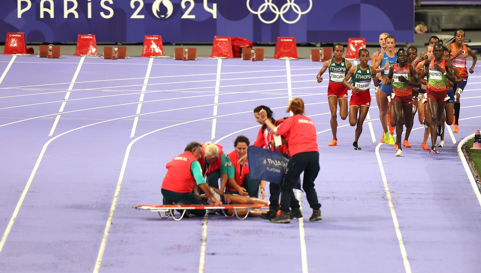 Francuskinja se onesvestila usred trke FOTO