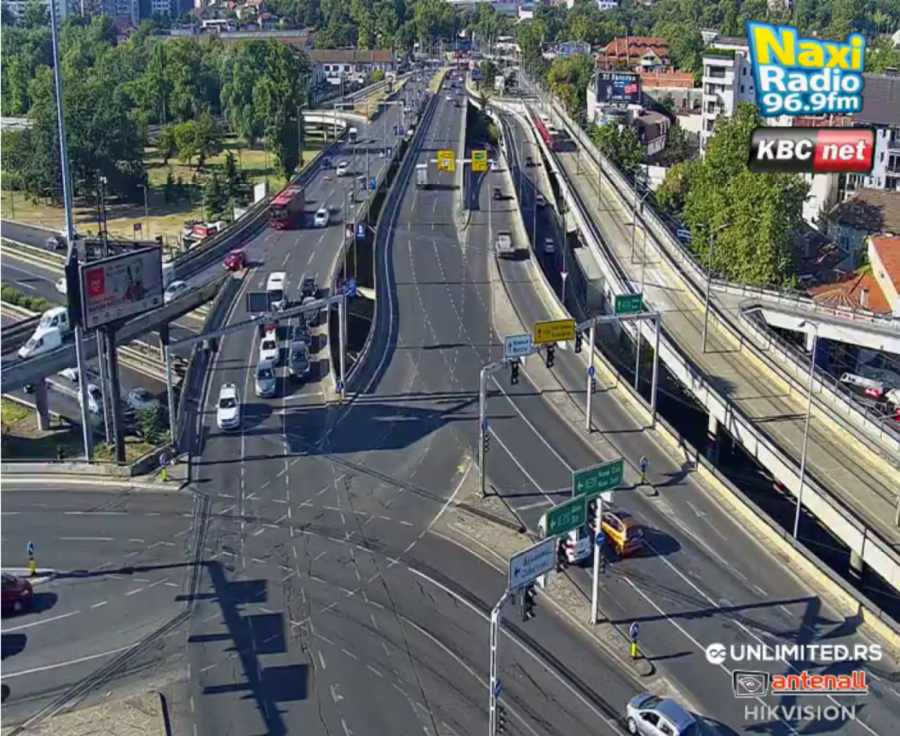 Neobično jutro u Beogradu FOTO