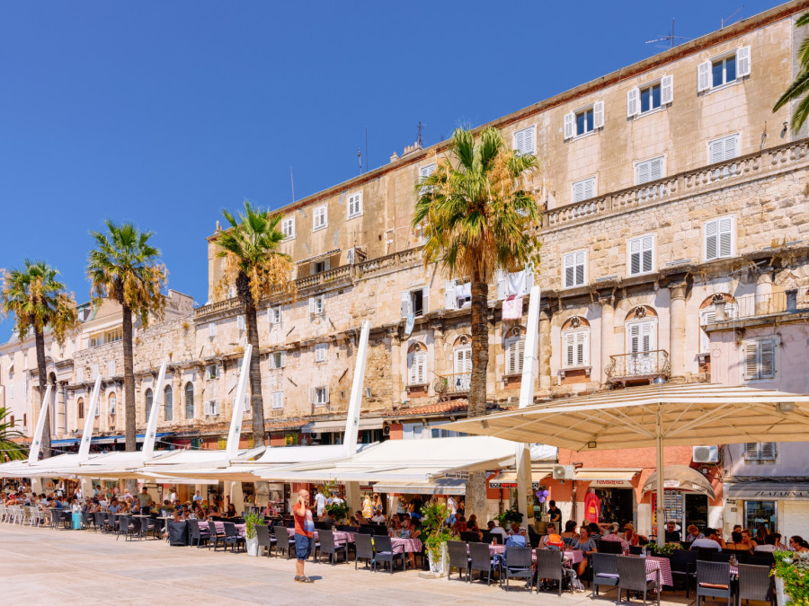 Otkud sfinga usred Splita?