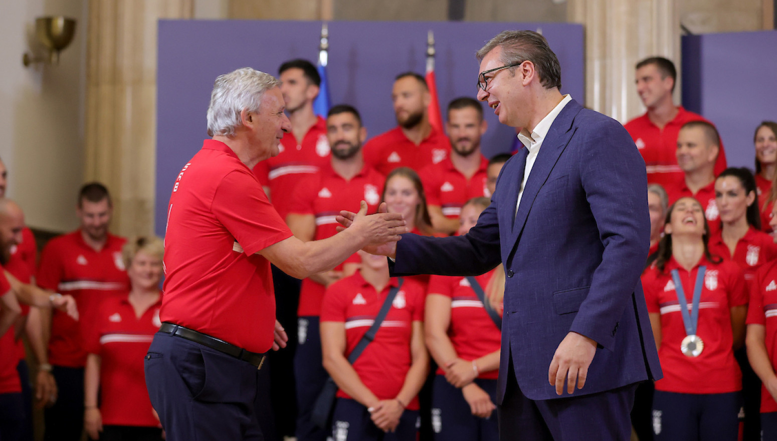 Vučić ugostio srpske olimpijce: "Napravili ste pobednike od svakog od nas"