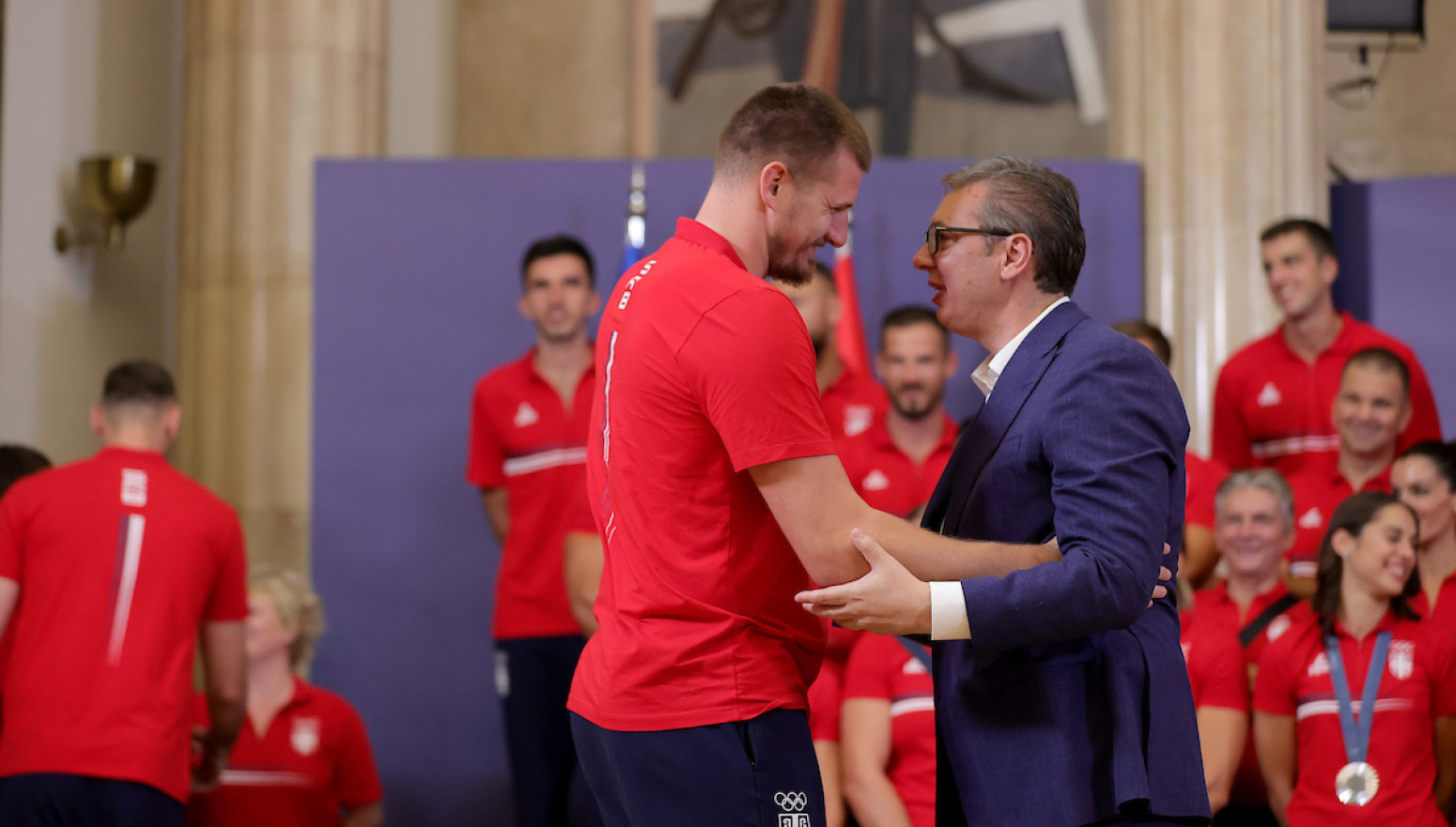 Susret Jokića i Vučića – ćaskanje uz osmeh FOTO/VIDEO