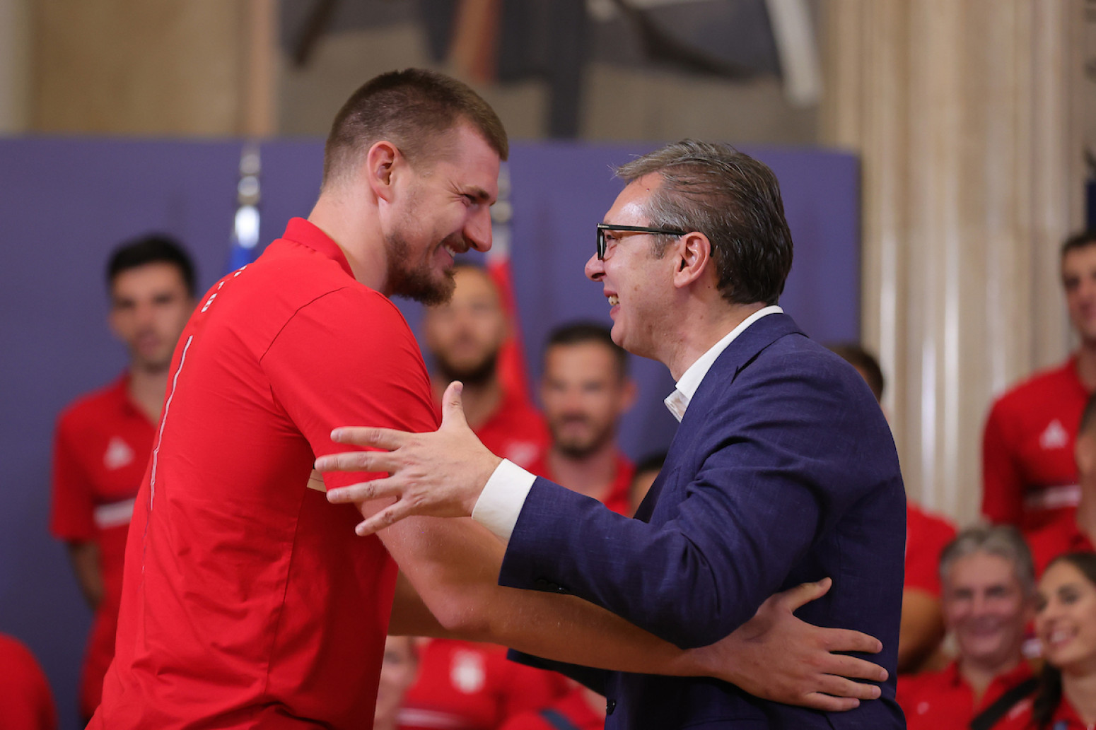 Susret Jokića i Vučića – ćaskanje uz osmeh FOTO/VIDEO