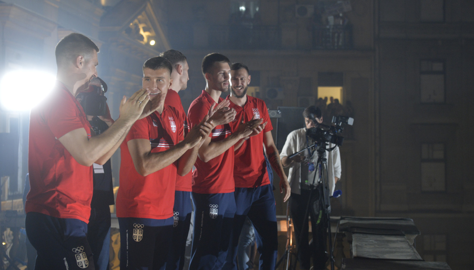 Bogdanović "zapalio" atmosferu: "Ko je najbolji? Srbija!"