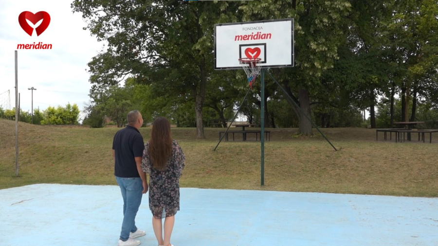 Za nove šampione: Meridian fondacija postavila table i koševe u Somboru, gradu Nikole Jokića
