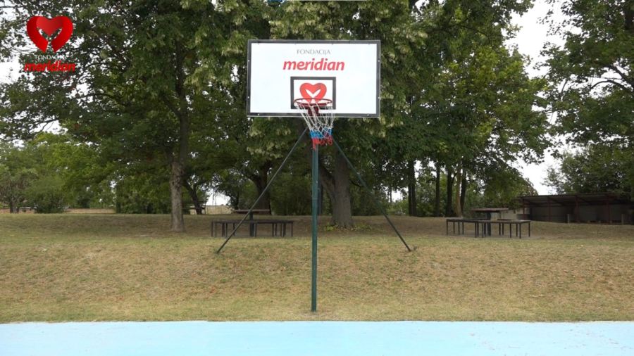 Za nove šampione: Meridian fondacija postavila table i koševe u Somboru, gradu Nikole Jokića