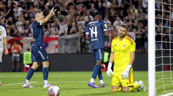 Šou Olajinke – "četvorka" Zvezde u derbiju kola VIDEO