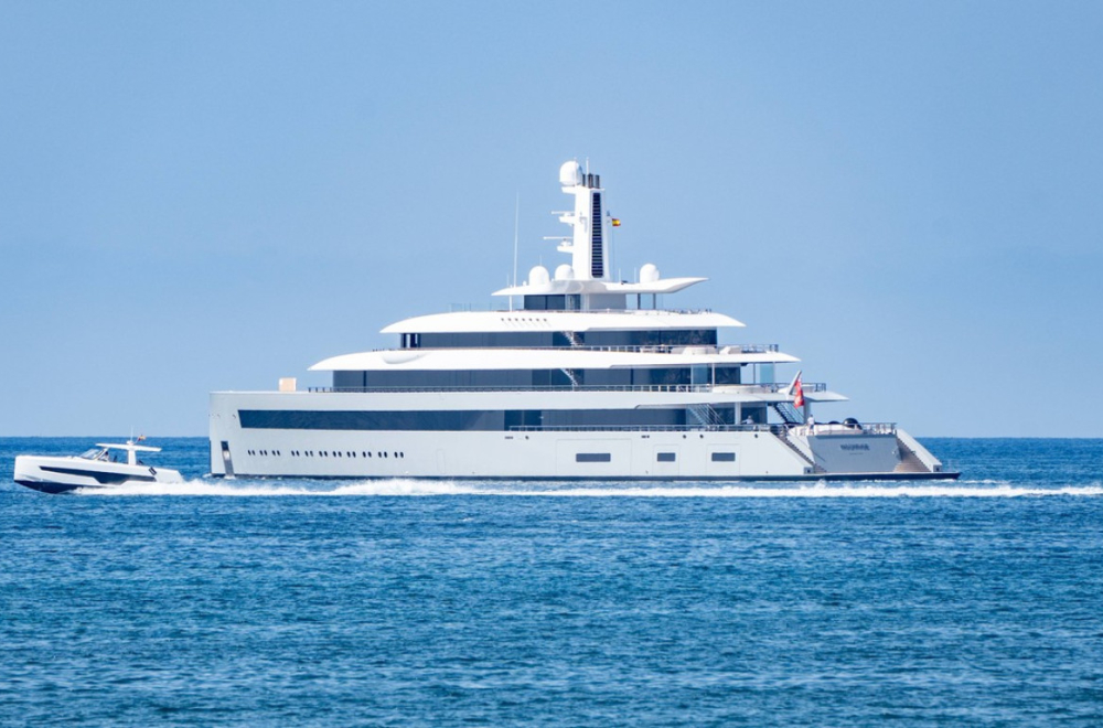 Milijarder stigao u Hrvatsku na jahti vrednoj 200 miliona dolara FOTO