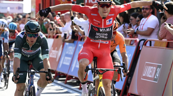 Van Aert najbolji u trećoj etapi na Vuelti VIDEO