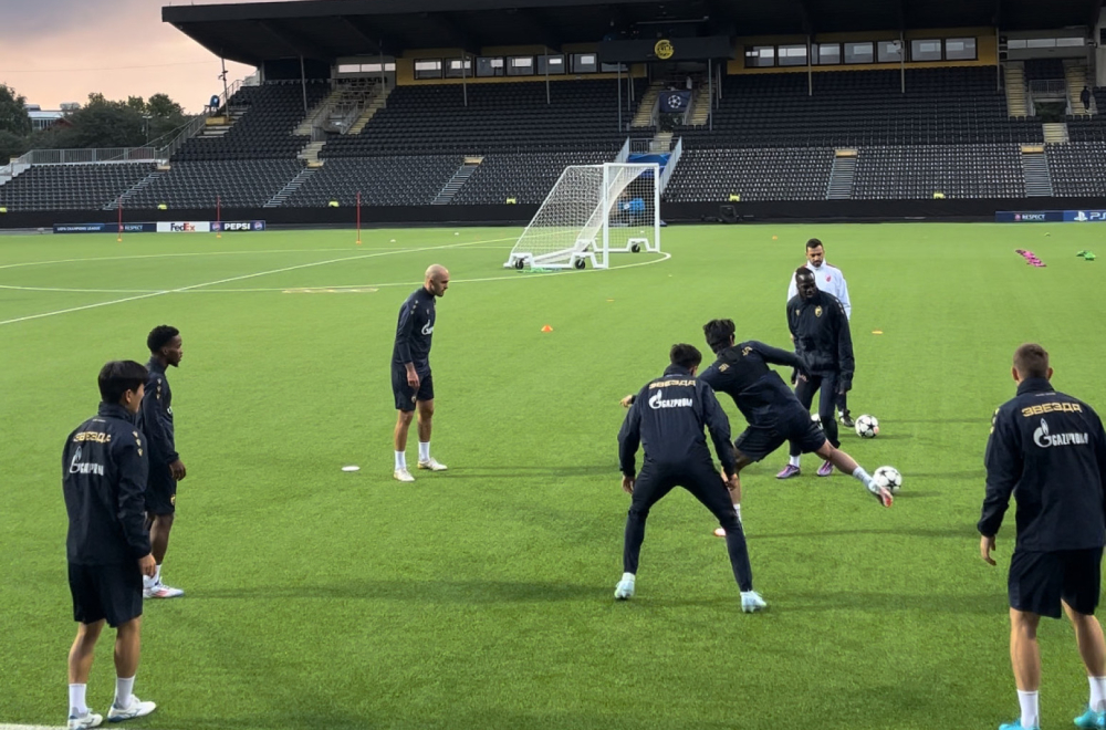 Crveno-beli osetili veštak, ševa na treningu uoči okršaja u Norveškoj VIDEO