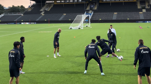 Crveno-beli osetili veštak, ševa na treningu uoči okršaja u Norveškoj VIDEO