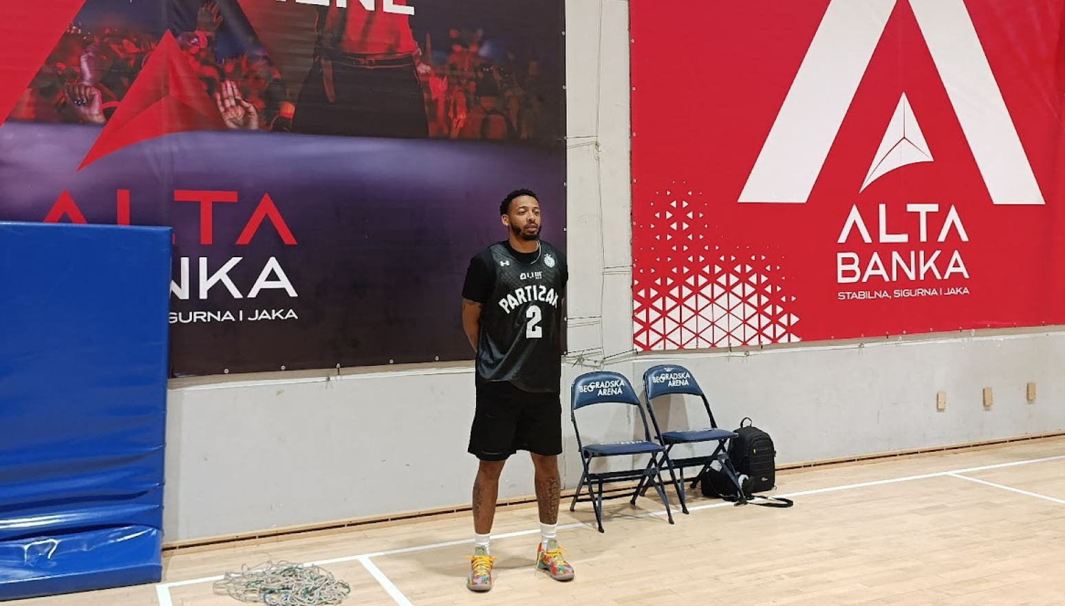 Džons: "Zbog toga sam došao u Partizan" VIDEO