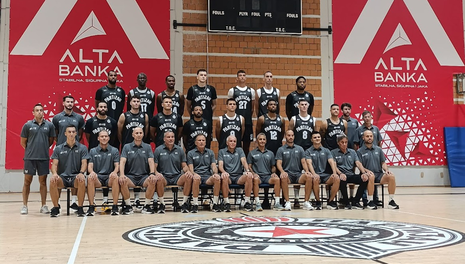 Obradović i novi Partizan upalili motore FOTO/VIDEO