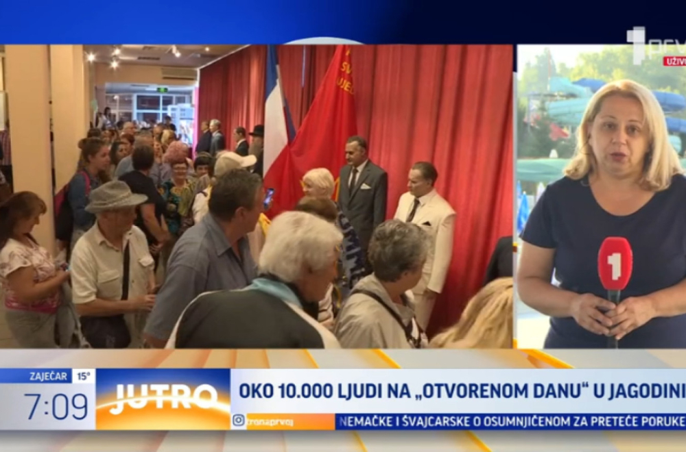 Oko 10.000 ljudi na "Otvorenom danu" u Jagodini VIDEO