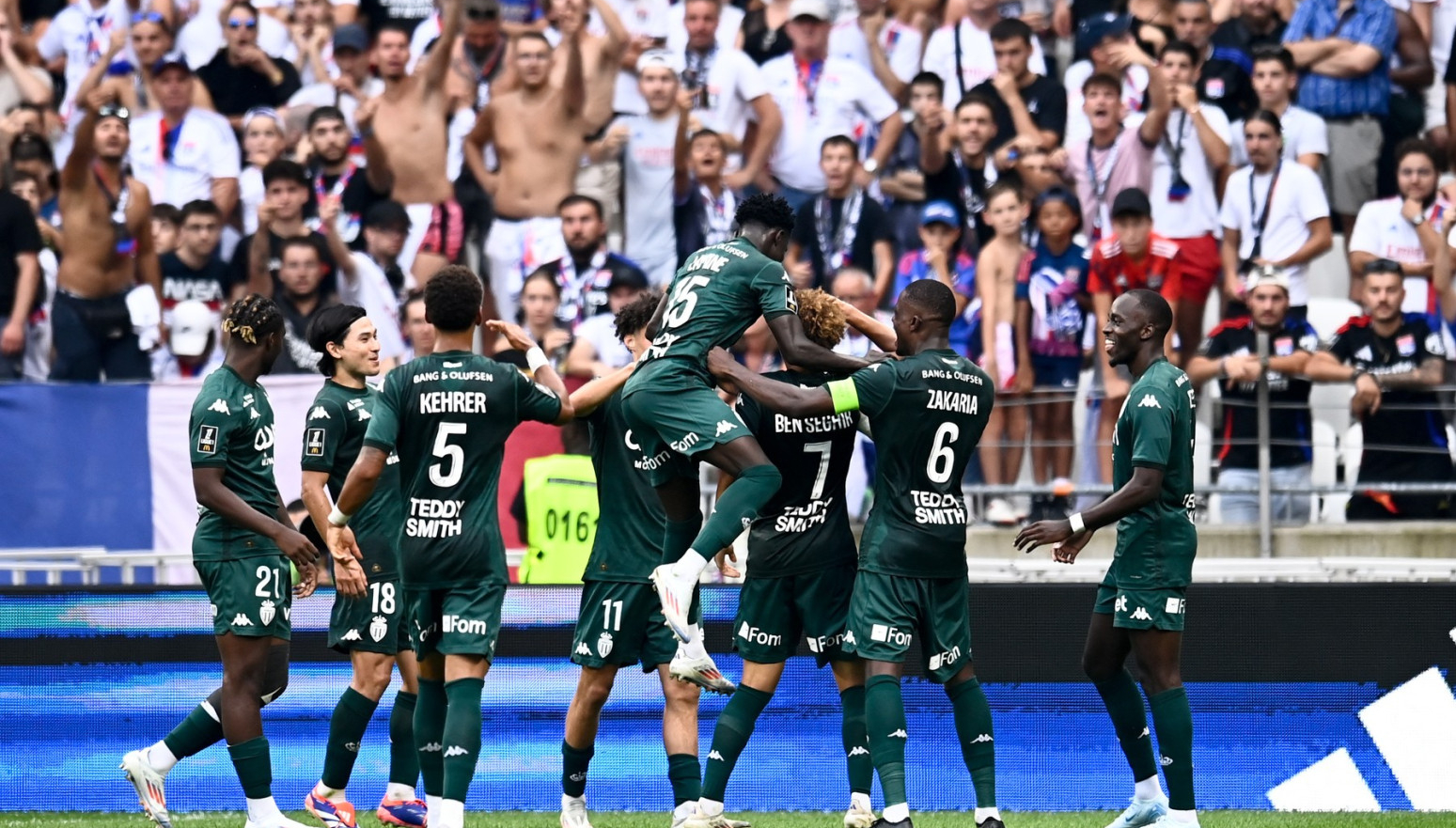 Ben Segir i Kamara za pobedu Monaka u Lionu, Matić igrao u finišu VIDEO