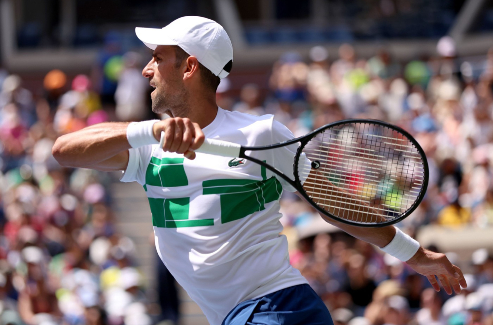 Đoković sa zlatnom torbom došao na trening, pa se sreo sa Alkarasom FOTO