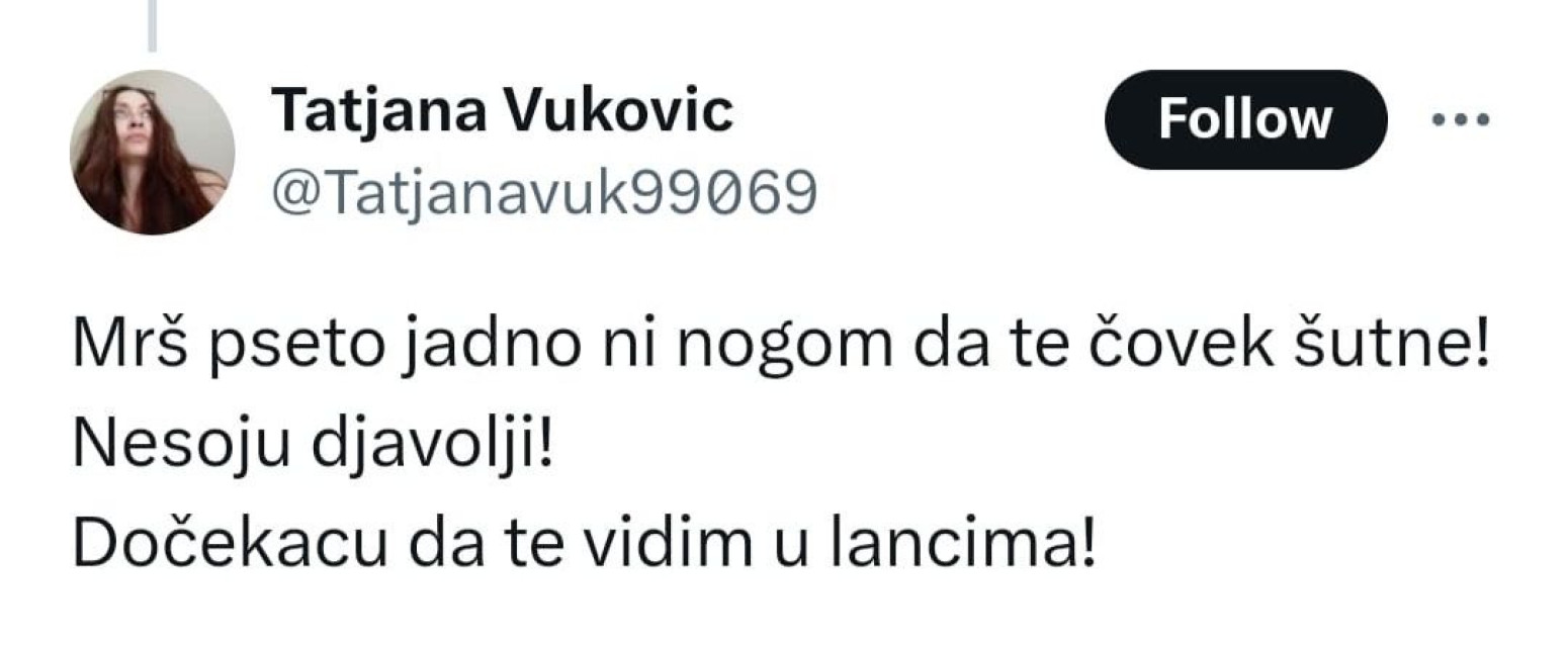 Brnabić na udaru brutalnih pretnji FOTO