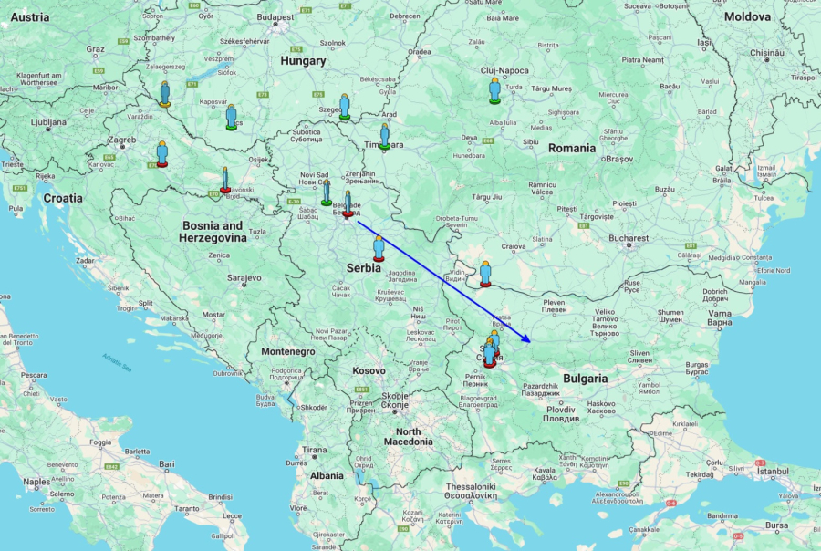 Evo kuda je proletela pojava koja je preplašila građane Srbije MAPA