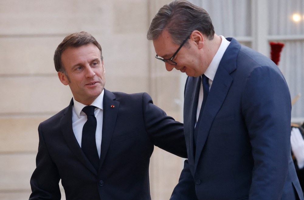 Vučić is in Paris today at the invitation of French President Macron