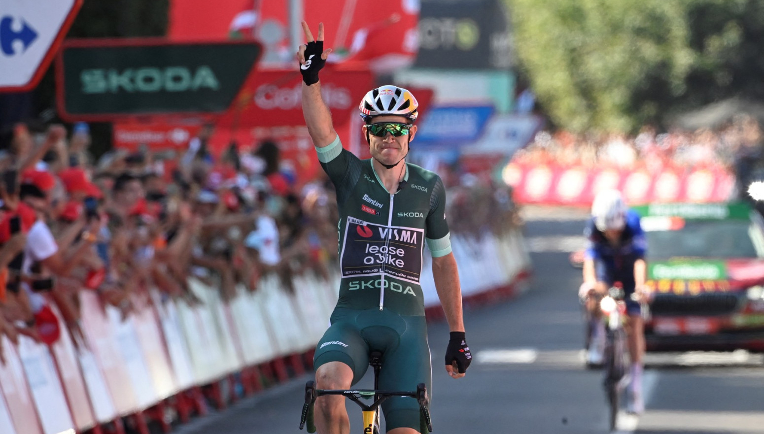 Van Aert kralj planina, het-trik Belgijanca na Vuelti VIDEO