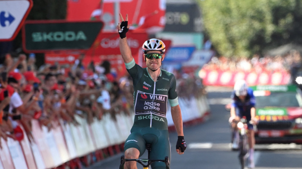 Van Aert kralj planina, het-trik Belgijanca na Vuelti VIDEO