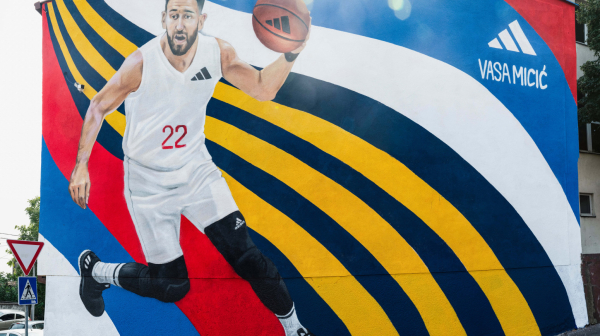 Ponos Karaburme: Mural našeg košarkaša oduševio komšiluk FOTO