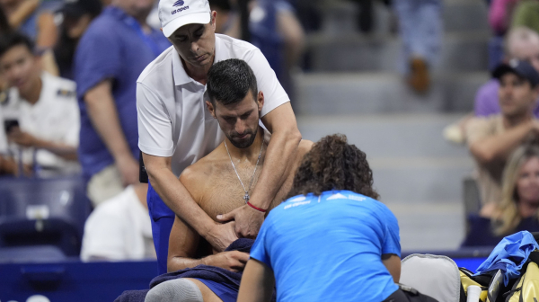 Teški uslovi, Novak i Laslo tražili pomoć fizija FOTO