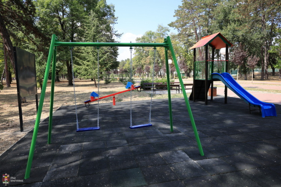 Rekonstruisano najpopularnije igralište u centru Kragujevca FOTO