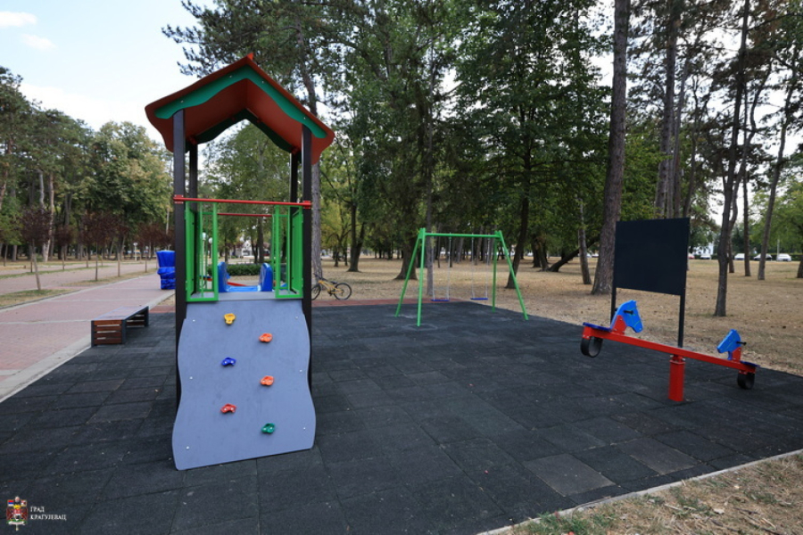 Rekonstruisano najpopularnije igralište u centru Kragujevca FOTO